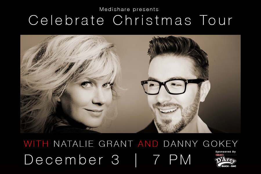 NATALIE GRANT AND DANNY GOKEY BRING BACK CELEBRATE CHRISTMAS TOUR