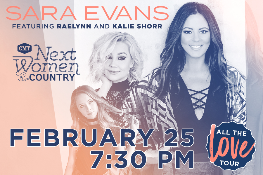 CMT Next Women of Country Presents SARA EVANS All the Love Tour