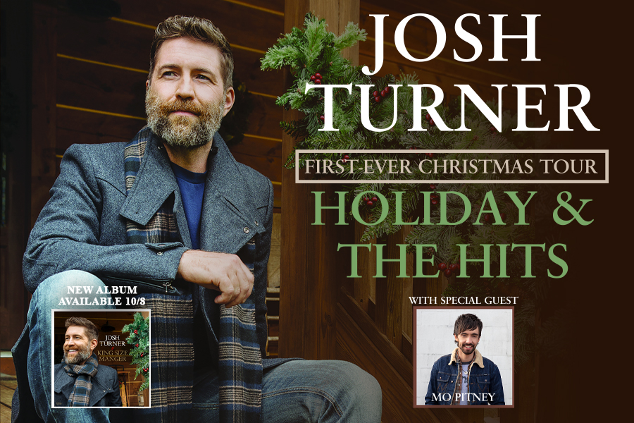 VenuWorks Presents Josh Turner with Special Guest Mo Pitney