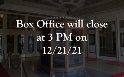 Box Office Will Close Early on 12/21