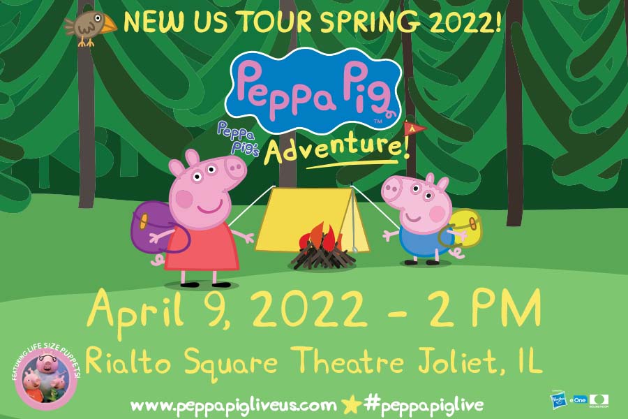 Just Announced: Peppa Pig Live! at Rialto Square Theatre
