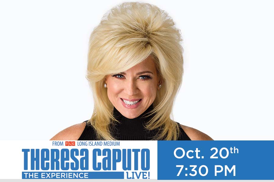 Just Announced: Theresa Caputo of “Long Island Medium” is coming to Rialto Square Theatre