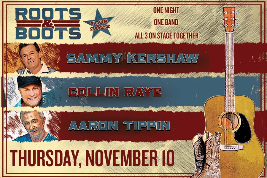 Just Announced: Roots & Boots Tour is coming to Rialto Square Theatre