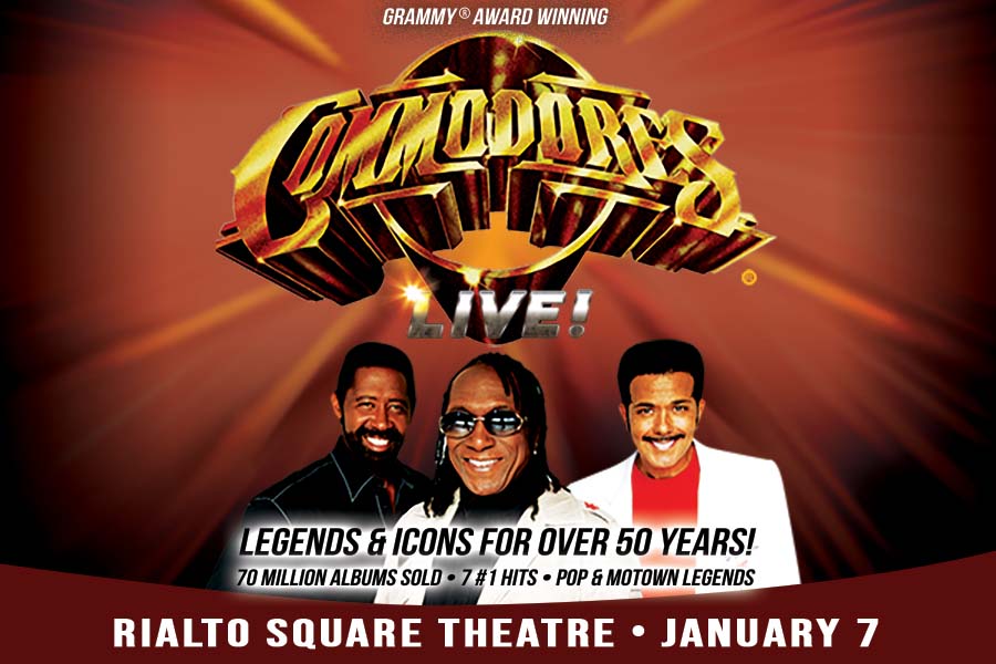 Just Announced: The Commodores at Rialto Square Theatre