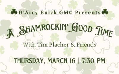 A Shamrockin’ Good Time with Tim Placher and Friends returns to Rialto Square Theatre