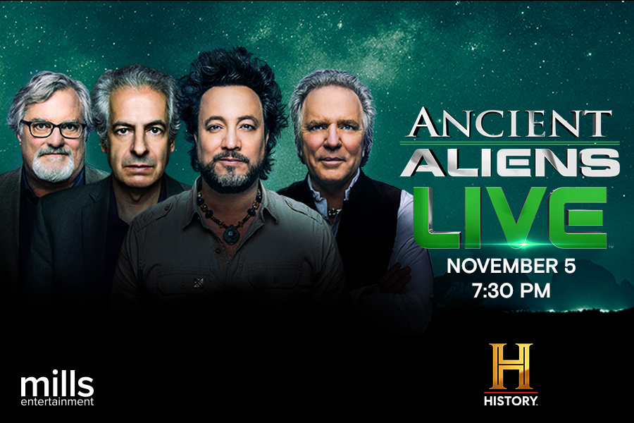 Ancient Aliens to Land In Rialto Square Theatre on November 5