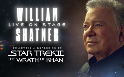 William Shatner Live On-stage with Star Trek II: The Wrath of Khan